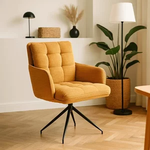 Image Scaun Mebel Elite Akita Mustard/Black