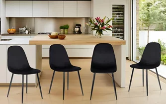 Set de scaune Modern Home J933 Black