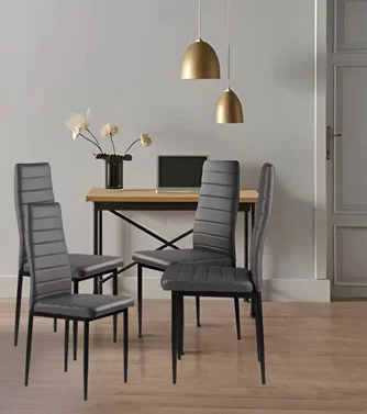Set de scaune Modern Home KE01 Grey