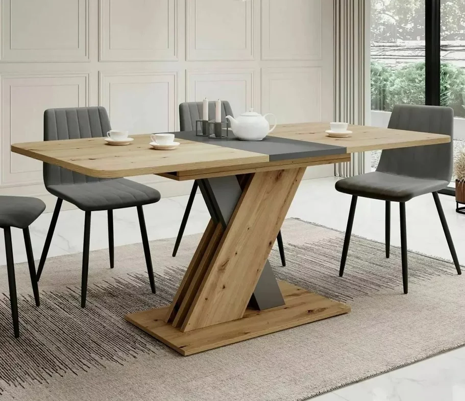 Image Стол раскладной Signal Exel 140 Artisan Oak/Antracite