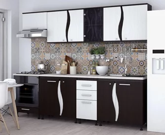 Кухня Marcel Prod CIP3S-C2 2.6m Wenge/White