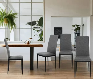 Image Set de scaune Modern Home KJC007 Grey