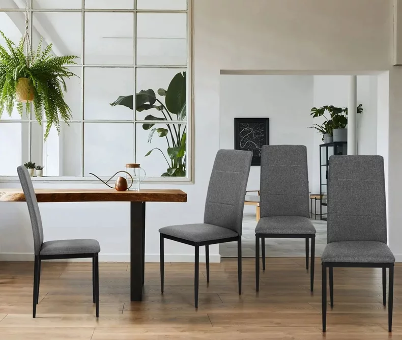 Image Set de scaune Modern Home KJC007 Grey