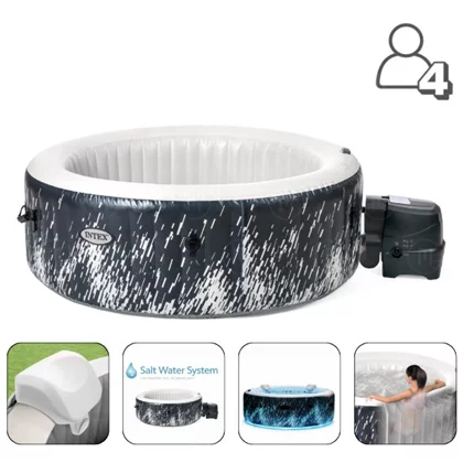 Надувной СПА-джакузи INTEX Glow Deluxe 196×71