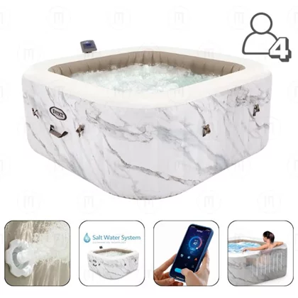 Надувной СПА-джакузи INTEX Calacatta Dual Zone Deluxe 175x71