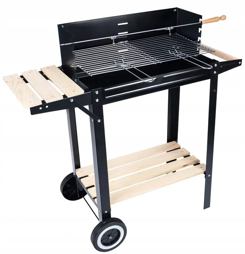 Image Grătar  BBQ GQ4 Black/Wood