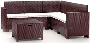 Image Комплект садовой мебели Bica Nebraska Corner, Brown