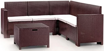 Комплект садовой мебели Bica Nebraska Corner, Brown