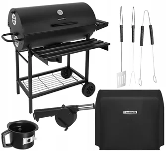 Grătar Kaminer 27315, Black