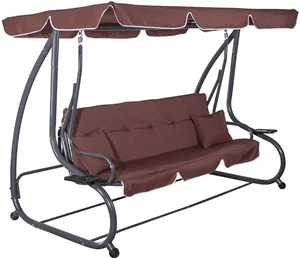 Image Садовые качели Springos Linda GS0004, Brown