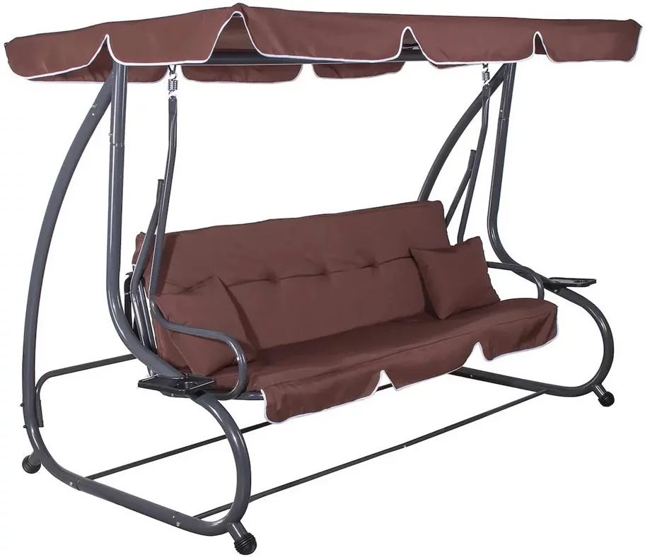 Image Садовые качели Springos Linda GS0004, Brown