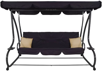 Садовые качели Springos Linda GS0016, Black