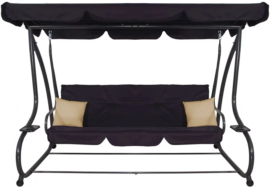 Image Садовые качели Springos Linda GS0016, Black