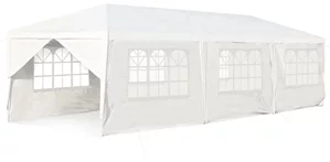 Image Садовый павильон Costway OP3936WH White