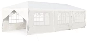 Садовый павильон Costway OP3936WH White