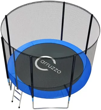 Батут с защитной сеткой Carruzzo T10 305 см Blue/Black