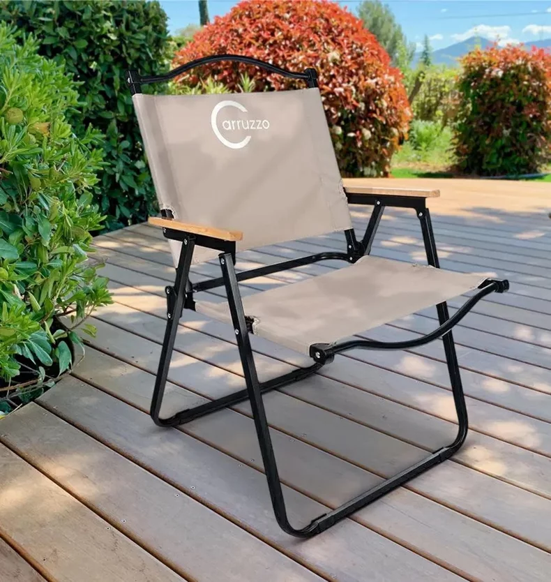 Image Складной стул Carruzzo Delux L66E2 Beige/Black