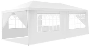 Image Садовый павильон Costway OP3926WH White