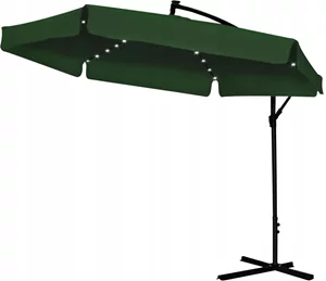 Image Зонт от солнца GardenLine Banana GAO1510 LED Dark Green/Black