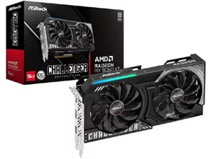 Image Placă video ASRock Radeon RX 9060 XT Challenger OC 16GB GDDR6