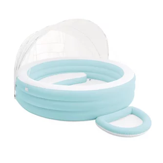Надувной бассейн Intex Swim Center Canopy Lounge 57195