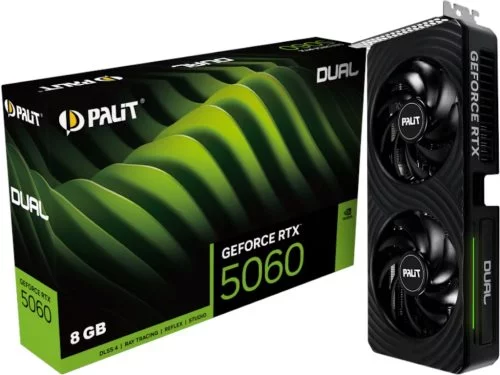 Image Placă video Palit GeForce RTX 5060 Dual 8GB GDDR7