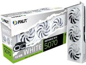 Image Видеокарта Palit GeForce RTX 5070 White OC 12GB GDDR7