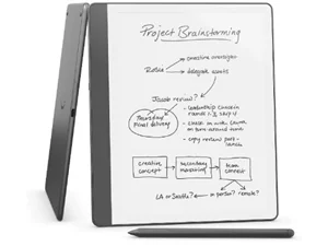 Image Amazon Kindle Scribe 2024 10.2” 64GB Tungsten Grey cu Premium Pen