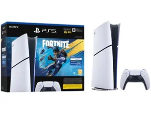 Image Console de jocuri Sony PlayStation 5 Slim Digital Edition 825GB Fortnite Flowering Chaos Bundle