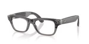 Image Ochelari inteligenți Ray-Ban Meta RW7001 BLAYZER OPTICS Gen 2 Matte Transparent Ice Grey S55