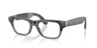 Ochelari inteligenți Ray-Ban Meta RW7001 BLAYZER OPTICS Gen 2 Matte Transparent Ice Grey S55
