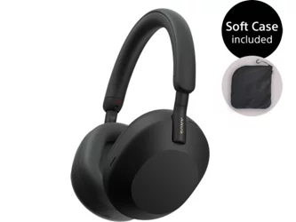 Беспроводные наушники Sony WH-1000XM5SA Black Soft Case
