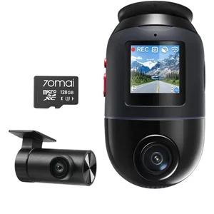 Image Видеорегистратор 70mai Dash Cam 4K Omni X800+Rear Cam+SD Card 128GB, Black/Grey