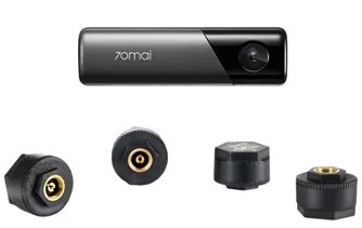 Видеорегистратор 70mai M500 128GB+Midrive T04 Bundle, Black