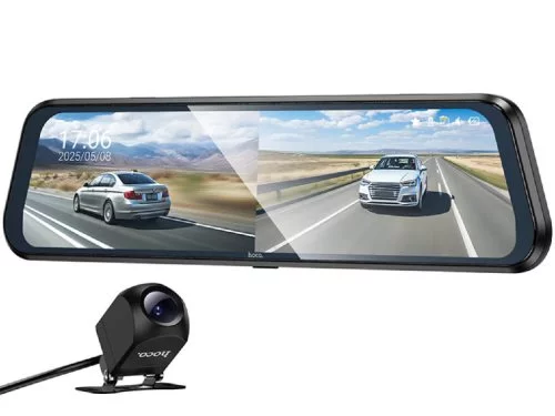 Image Видеорегистратор DVR Hoco DV16 + Rear Cam