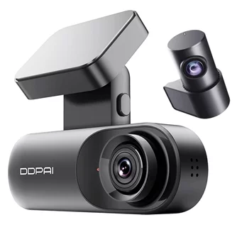 Видеорегистратор DDPai N3 Pro GPS Dash Cam+ Rear Cam RC1, Black