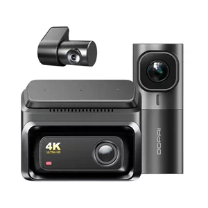 Image Camera Auto DDPai Z60 3-CH 4K Dash Cam + Front + Rear + Interior Camera, Black