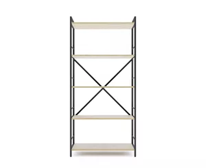 Image Стеллаж Nex Loft 1700x800x350 мм, 5 полок, Anthracite/ Oak Artisan