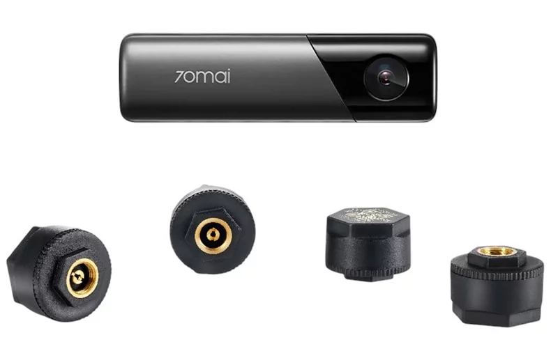 Image Видеорегистратор 70mai M500 64GB+Midrive T04 Bundle, Black