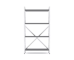 Image Raft Nex Loft 1100x600x240 mm, 4 rafturi, White/ Anthracite