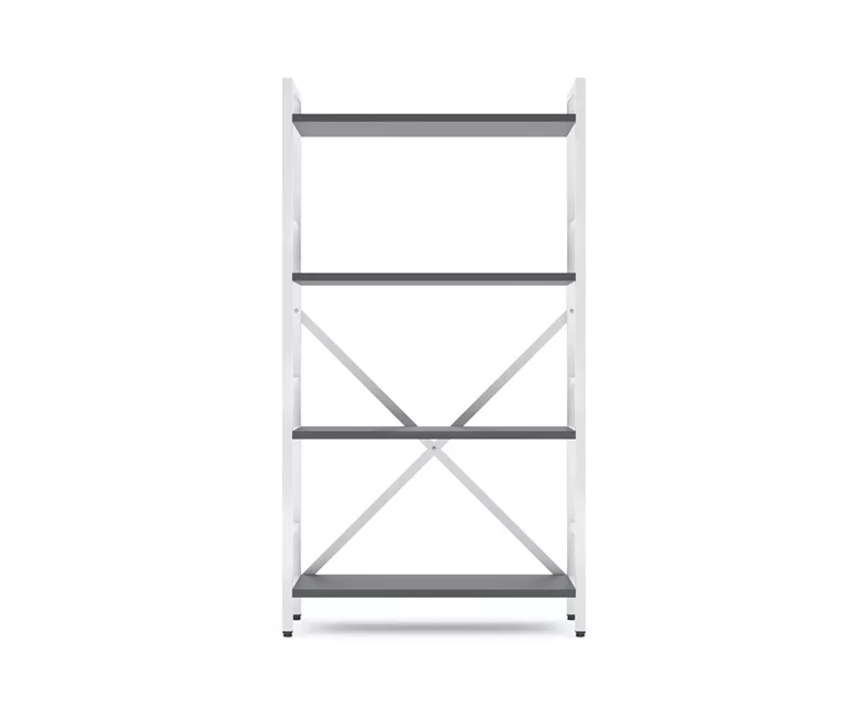 Image Raft Nex Loft 1100x600x240 mm, 4 rafturi, White/ Anthracite
