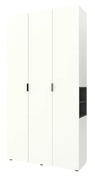 Dulap Nex Home A015R, White Snow/Anthracite