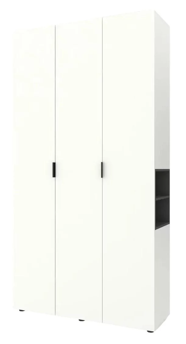 Image Dulap Nex Home A015R, White Snow/Anthracite