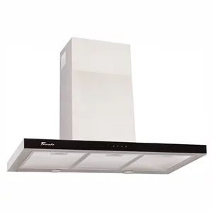 Image Вытяжка пристенная Tornado LARA 1200(90) IX-BL LED