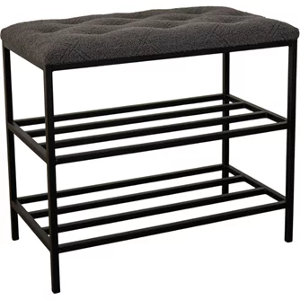 Raft pentru încălțăminte Nex Home Teddy, Grey