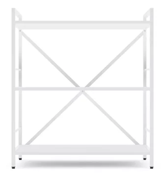 Raft Nex Loft 900x800x400 mm, 3 rafturi, White/ White