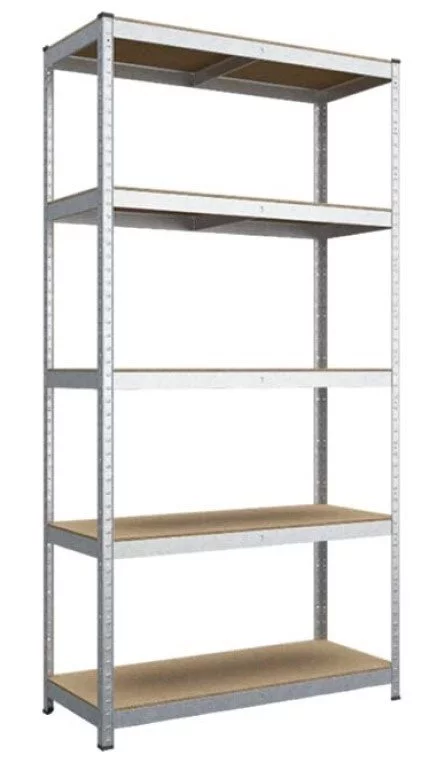 Image Стеллаж Nex Standard 2200x1100x450 мм, 5 полок MDF, оцинкованный