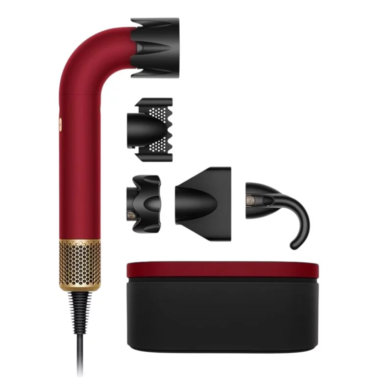Image Фен Dyson Supersonic R HD17 Red Velvet/Gold