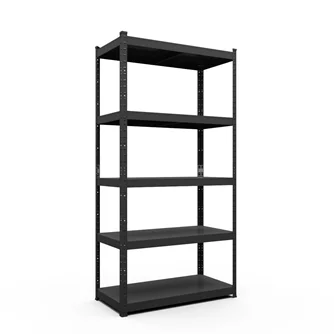 Стеллаж Nex Budget 1800x900x400 mm, 5 полок, antracit