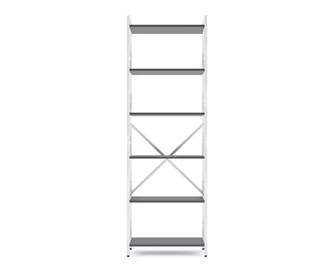 Raft Nex Loft 1800x600x240 mm, 6 rafturi, White/ Anthracite